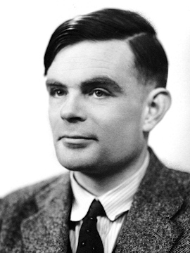 Alan Turing / Author:  Elliott & Fry 03-1951 / Publi domain