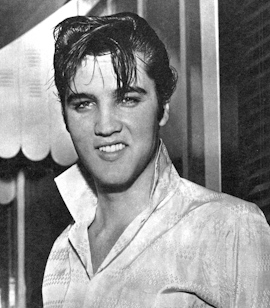 Elvis Presley / Author: Rossano aka Bud Care 1958 / Licensed under the Creative Commons Attribution 2.0 Generic license.