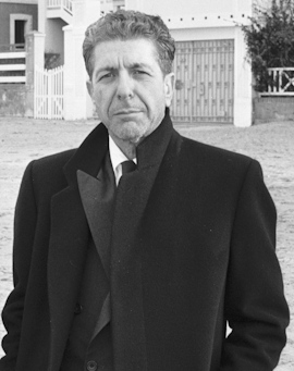 Leonard Cohen / Author: Roland Godefroy 01-1988 / Licensed under the Creative Commons Attribution 3.0 Unported license.