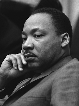 Martin Luther King / Author : Yoichi Okamoto (1915–1985) 03-1966 / Public domain